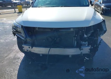 2017 Nissan Pathfinder Platinum from USA, damaged, VIN 5N1DR2MM6HC643961